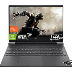 32 GB - HP Victus Laptops HP 2023 Gaming Laptop Victus, 15.6" FHD IPS 144Hz, 6-Core Ryzen 5 7535HS (Beats i7-11800H), GeForce RTX 2050 4GB GDDR6 Graphic, Backlit KB, B&O, Bluetooth 5.3, Windows 11 Home(32GB|1TB SSD)