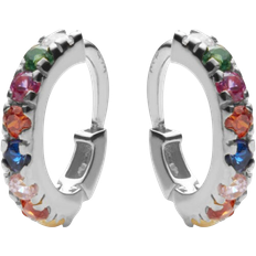 Maanesten Nubia Color Earrings - Silver/Multicolour