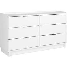 Chest of Drawers Prepac Simply Modern White Chest of Drawer 52.5x29.5"