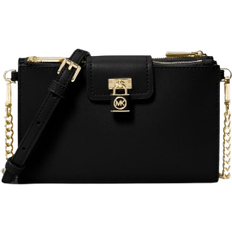 Michael Kors Schwarz Umhängetaschen Michael Kors Ruby Small Saffiano Leather Crossbody Bag - Black