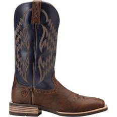 Ariat Men Shoes Ariat Tycoon Western - Bar Top Brown/Arizona Sky