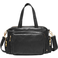 Ensfarvet - Guld/Messing - Opbevaring til laptop Skuldertasker Depeche Elegant Handbag - Black