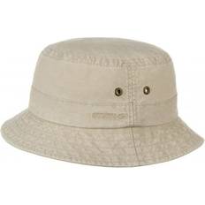 Beige - Bomuld Hatte Stetson Delave Hat - Off White