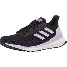 adidas Women's Boost ST 19 W Running Shoe, Black/Purple Tint/Solar Red