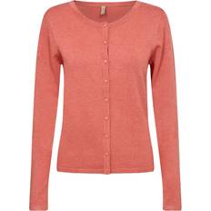 Soyaconcept Overdele Soyaconcept Dollie 446 Cardigan Koral-XXL