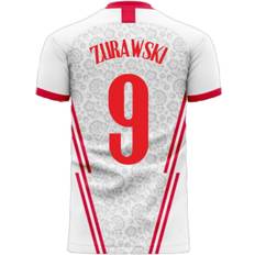 Libero Sportswear Poland 2022-2023 Home Concept Football Kit LEWANDOWSKI 9 White