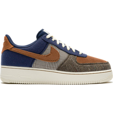 Multicolore - Uomo Scarpe Nike Air Force 1 '07 Premium Tweed Corduroy M - Midnight Navy/Ale Brown/Pale Ivory