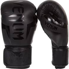Kampsport Venum ELITE BOXNINGSHANDSKAR SVART/SVART 14oz