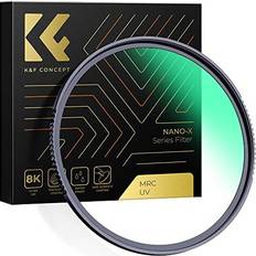 Camera Lens Filters K&F Concept UV Filter 77mm MCUV Slim Lens Protection Filters Optical Glass 28Layers Coating Waterproof Ultra Violet Ultraviolet 77mmNanoX Series