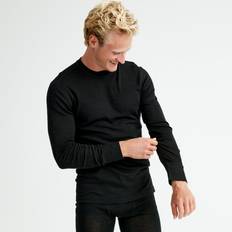 Pierre Robert Ulltrøye Merinoull Black