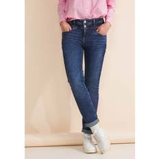 Street One Bekleidung Street One Frauen Casual Fit indigo Jeans in Blau