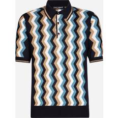 Silk Polo Shirts Dolce & Gabbana Short-sleeved polo-shirt multicolor