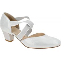 Nubuck Højhælede sko Ara Toulouse Pump - White