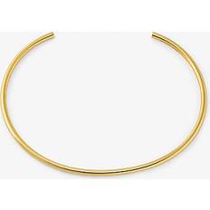 Michael Kors Metal Halskæder Michael Kors MK Precious Metal-Plated Brass Collar Necklace Gold