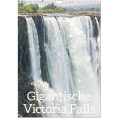 Calvendo 2025 Gigantic Victoria Falls Wall Calendar A4 Portrait