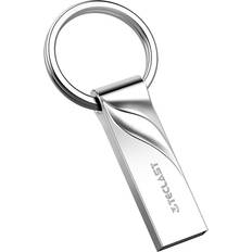 Memory Cards & USB Flash Drives Dsport 16GB USB 2.0 Fashion and Portable Metal USB Flash Drive with Hanging Ring