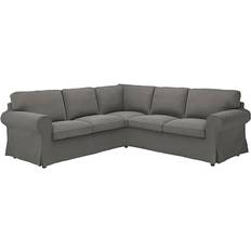 Ikea Ektorp Dark Grey Sofa 243cm 4-Sitzer