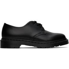 Schnürung - Schwarz Halbschuhe Dr. Martens 1461 Mono Smooth Leather - Black