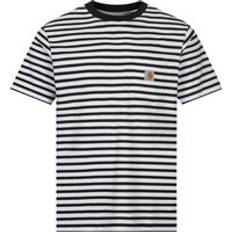 Carhartt WIP S/S Seidler Pocket T-shirt - Black/White