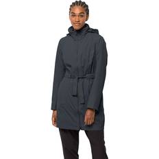 Jack Wolfskin Norden Port Coat Women Regenmantel Damen phantom phantom