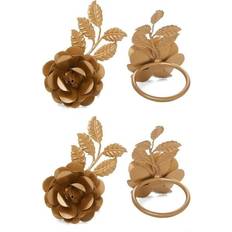 Vibhsa Rose Napkin Ring 1.6" 4