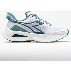 Diadora Women Shoes Diadora Frequenza Women's Running Shoes White/Colonial Blue/Dusty Turquois