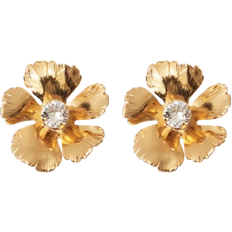 Caroline Svedbom Anemone Earrings - Gold/Transparent