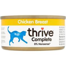 Thrive Pets Thrive Complete Wet Cat Food 12 75g Tins 12 Chicken Breast