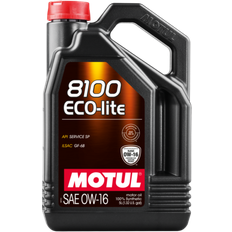 Motul 8100 Eco-Lite Engine Oil 0W-16 5L