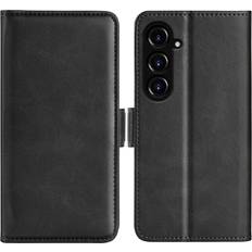 Skalo Samsung S23 FE Premium Wallet Flip Cover Sort