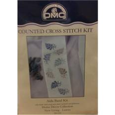 DMC Needlework Kits DMC Autumn Leaves Aida Band Cross Stitch Kit K4290