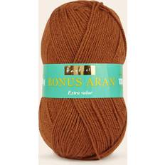 Brown Yarn SIRDAR Hayfield Bonus Aran Wool Hazelnut