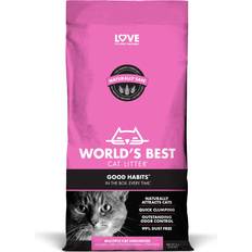 World's Best Cat Litter BEST CAT LITTER Good Habits Attractant Cat Litter, 8-Pounds