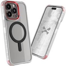 Ghostek Covert iPhone 15 Pro Case Clear Compatible with Apple MagSafe, Silicone Fusion, Slim Fit Shockproof Phone Cover 6.1 Inch, Clear