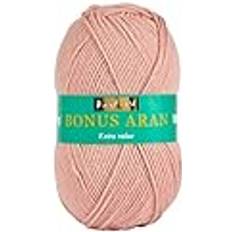 SIRDAR Hayfield Bonus Aran Yarn Oyster Pink 100g