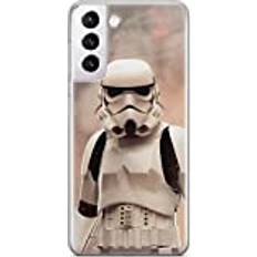 ERT GROUP mobiltelefonfodral för Samsung S21 originalt och officiellt licensierat Star Wars mönster Stormtrooper 003 optimalt anpassad till formen på mobiltelefonen, fodral tillverkad av TPU-plast