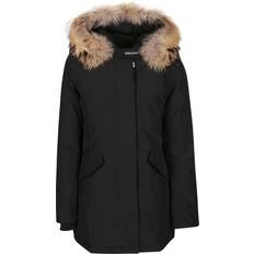 Woolrich Arctic Parka Raccoon Cloth - Black