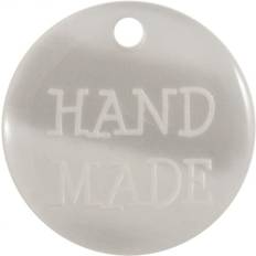 Handmade Tags White each