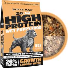 Bully Max Bully Max Wet Puppy Food Instant Fresh Dehydrated High Protein Chicken