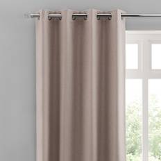 Curtains & Accessories Dunelm Luna Brushed Pebble