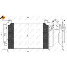 Mazda Fahrzeugteile NRF Kondensator, Klimaanlage EASY FIT