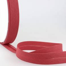 Ribbons, Tapes & Trims on sale Stephanoise 20mm Polycotton Bias Binding Tape Nursery Pink per metre