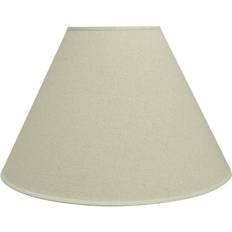 Linen Shades Aspen Creative Corporation 18 Off White Hardback Empire Beige Shade