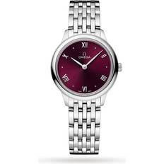 Omega Dame Armbåndsur Omega De Ville Prestige 27.5mm Ladies Red