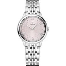 Omega Dame Armbåndsur Omega De Ville Prestige 30mm Ladies Rose Silver