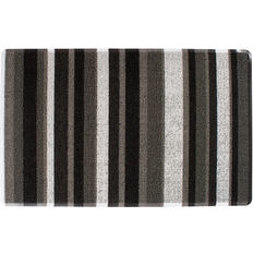 Gray Entrance Mats Ritz Striped Gray