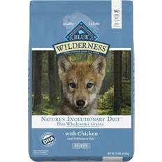 Blue Buffalo Buffalo Wilderness High Protein Natural Puppy Dry Dog Food plus Wholesome Grains, Chicken