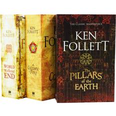 Books The Pillars of the Earth by Ken Follett: Kingsbridge Series 3 Books Collection Set Fiction (Paperback)