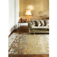 Lord of Rugs 5'3"x7'7" Abstract Marbled Aurora Dune Gold cm