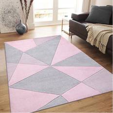Aspire Homeware Pink, 80x150 Large Thick 3D Runners Carpet cm